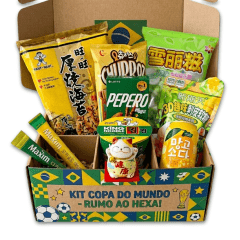 Kit Produtos Orientais Hachi8 Box - Versão Comemorativa Copa do Mundo 2026 versão HEXA