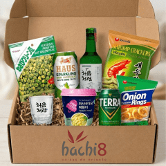 Kit Wasabi & Korean Favorites – Experiência Asiática Completa (7 Itens) + COPO SOJU BRINDE