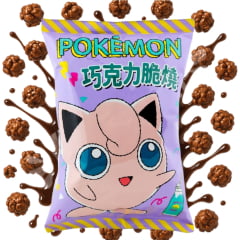 Pipoca Doce Sabor Chocolate Pokemon JigglyPuff - 75g