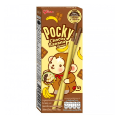 Pocky Biscoito de Palito Chocolate e Banana - Glico 25g 