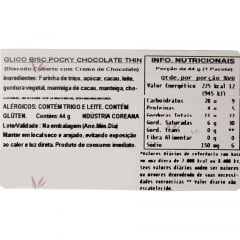 Pocky Biscoito de Palito Thin (fino) - Chocolate - Glico 44g