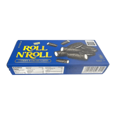 Rolinho de Wafer Sabor Biscoito e Creme Lyes Roll N'Roll - 80 gramas