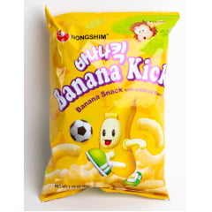 Salgadinho Coreano Banana Kick - 45 gramas 
