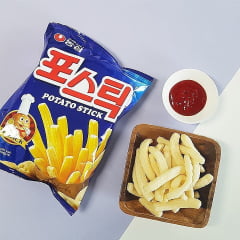 Salgadinho Coreano Batata Frita Postick Nongshim - 70 gramas