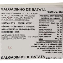 Salgadinho Coreano Batata Potato Snack - 55 gramas