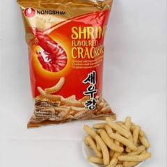 Salgadinho Coreano Camarão -  Shrimp Cracker 75 gramas