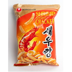 Salgadinho Coreano Camarão -  Shrimp Cracker 75 gramas