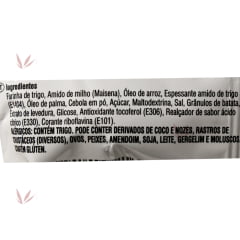 Salgadinho Coreano Cebola Onion Flavored Rings Cebola - 90 gramas