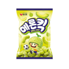 Salgadinho Coreano Sabor Melão Nongshim Melon Kicks - 45 gramas