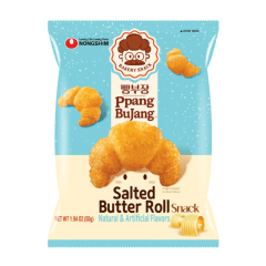 Salgadinho Coreano Croissant Ppang BuJang Salted Butter Nongshim - 55 gramas