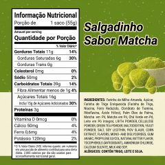Salgadinho Coreano sabor Pão com Matcha Ppang BuJang Matcha Bread Snack Nongshim - 55 gramas