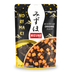 Salgadinho de Arroz com Molho de Soja Norimaki Mizuho - 50 gramas