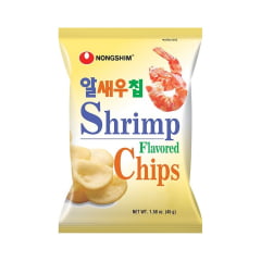 Salgadinho Importado Coreano Sabor Camarão  - Shrimp Flavoured Chips 45 gramas
