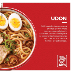 Caixa de Macarrão Udon Alfa - 20 Pacotes Caixa de Macarrão Udon Alfa - 20 Pacotes