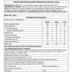 Caixa de Topokki Bolinho de Arroz Coreano Instantâneo sabor Molho Shoyu Pink Rocket Copo 120 gramas - 30 Copos