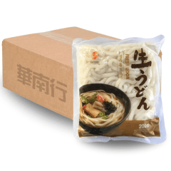 Caixa Macarrão Oriental Fresh Udon Pré-Cozido sem Tempero 200 gramas - 30 Pacotes