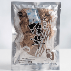 Cogumelo Desidratado Inteiro Shitake GW - 50 gramas