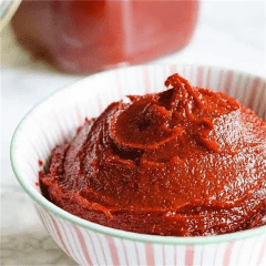 Combo Massa Tteokbokki Caseira: Pasta Gochujang Sempio 170g + Farinha de Arroz Glutinoso White Elephant 500g