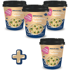 [COMPRE 3 E GANHE 1] Rapokki Ramen com Topokki sabor Carbonara - 140 gramas