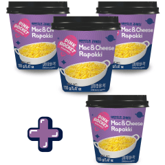 [COMPRE 3 E GANHE 1] Rapokki Ramen com Topokki sabor Macarrão e Queijo - 155 gramas