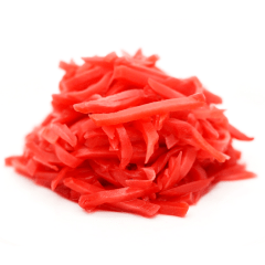 Conserva de Gengibre Vermelho Palito Choga Laiwu - 120 gramas (Drenado)