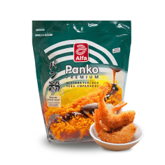 Farinha Panko Premium Alfa Mistura Flocada para Empanados - 500 gramas