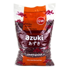 Feijão Azuki Culinária Oriental Adzuki Red Beans GW - 1 kg