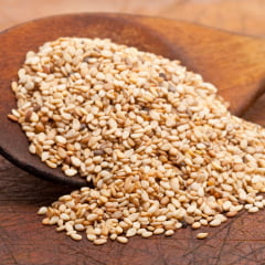 Gergelim Branco sem Casca  GW - 1 kg