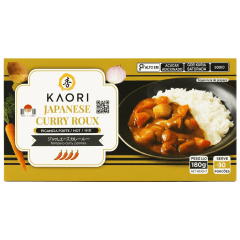 karê Curry Japonês em Tablete Kaori Karakuchi (Forte) 180g - Rende 10 Porções karê Curry Japonês em Tablete Kaori Karakuchi (Forte) 180g - Rende 10 Porções