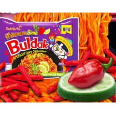 Kit Desafio Lamen Coreano Mega Picante Buldak Frango Samyang - 6 Sabores