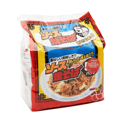 Kit Lamen Japonês Sunaoshi para Yakisoba com Tempero - 5 pacotes