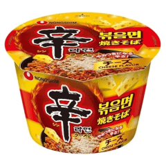 Kit Lamen Shin Ramyun Picante Sabores Diversos Nongshim BIG BOWL - 3 COPOS