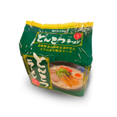 Kit Macarrão Instantâneo Japonês Sunaoshi Tonkotsu Caldo de Porco - 5 Unidades