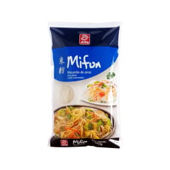 Kit Macarrão Oriental de Arroz Mifun Alfa 200 gramas - 5 Pacotes