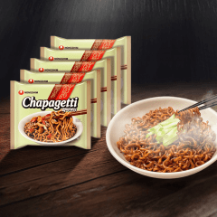 Kit com 5 Lamen Coreano Chapaghetti Não Apimentado - 5x140g