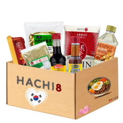 Kit para fazer Bibimbap Coreano com Produtos Orientais - 7 Itens