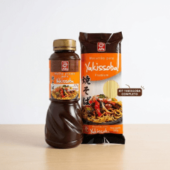 Kit Yakisoba Alfa Premium - Base Completa para sua Receita (Macarrão + Molho)