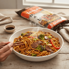 Kit Yakisoba Alfa Premium - Base Completa para sua Receita (Macarrão + Molho)