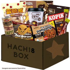 Kit Produtos Orientais Hachi8 Box - Versão Comemorativa Produtos Cor Marrom