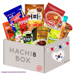 Kit Produtos Orientais Hachi8 Box - Versão Premium 100% Coréia