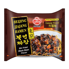 Lamen Coreano Beijing Jjajang Ramen Ottogi Sabor Feijão Preto - 135 gramas Lamen Coreano Beijing Jjajang Ramen Ottogi Sabor Feijão Preto - 135 gramas