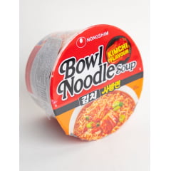 Lamen Coreano Bowl Noodle Kimchi Picante Legumes Copo - 100 gramas