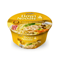 Lamen Coreano Bowl Noodle Sabor Frango Mild Paldo Copo - 86 gramas