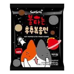 Lamen Coreano Hot Pepper Stir-Fried Ramen Samyang - 120g