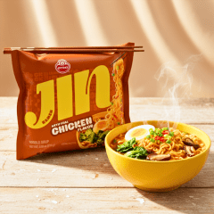 Lamen Coreano Jin Ramen Ottogi Sabor Galinha - 110 gramas