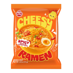 Lamen Coreano Otoki Cheesy Ramen Sabor Picante - 111 gramas