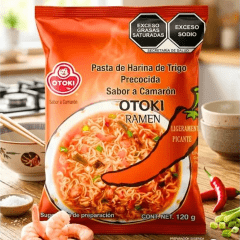 Lamen Coreano Sabor Camarão Otoki - 120 gramas