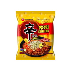 Lamen Coreano Shin Ramyun Picante com Queijo Stir Fry - 136 gramas