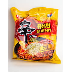Lamen Coreano Shin Ramyun Picante com Queijo Stir Fry - 136 gramas
