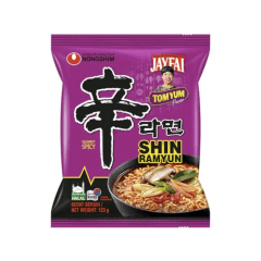Lamen Coreano Shin Ramyun Picante TOM YUM - 123 gramas